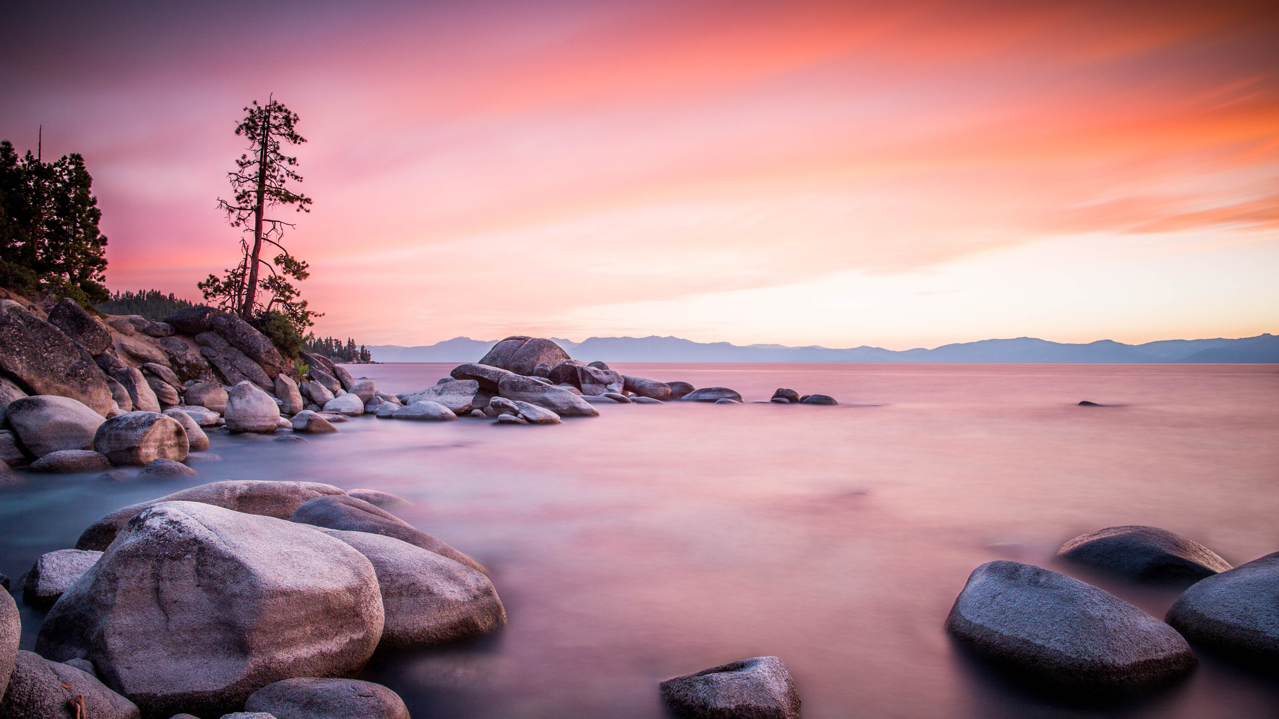 Обои берег, море, водоем, природа, природный ландшафт в разрешении 2560x1440