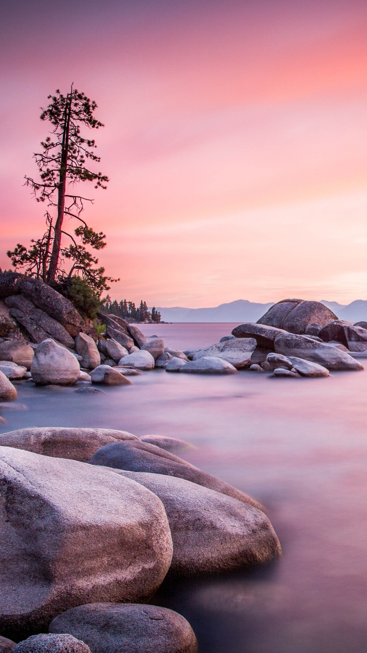 Обои берег, море, водоем, природа, природный ландшафт в разрешении 720x1280