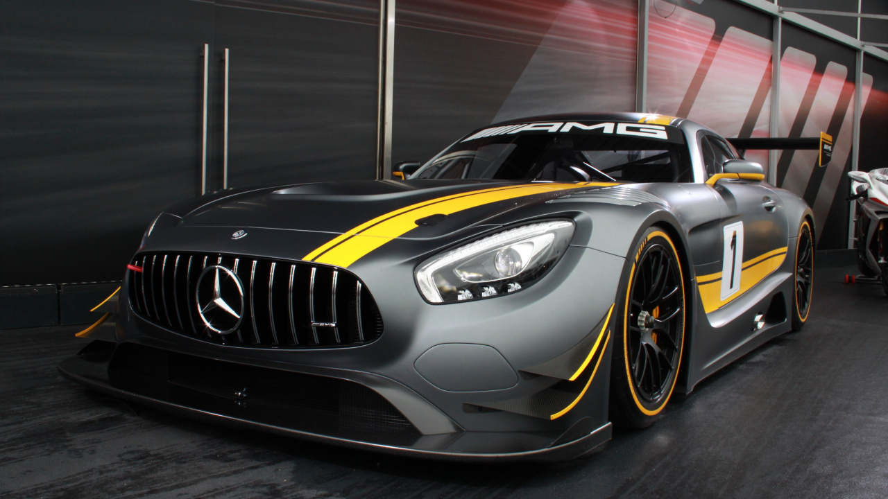 Обои спорткар, авто, Mercedes-Benz SLS AMG GT3, суперкар, спортивный автомобиль в разрешении 1280x720