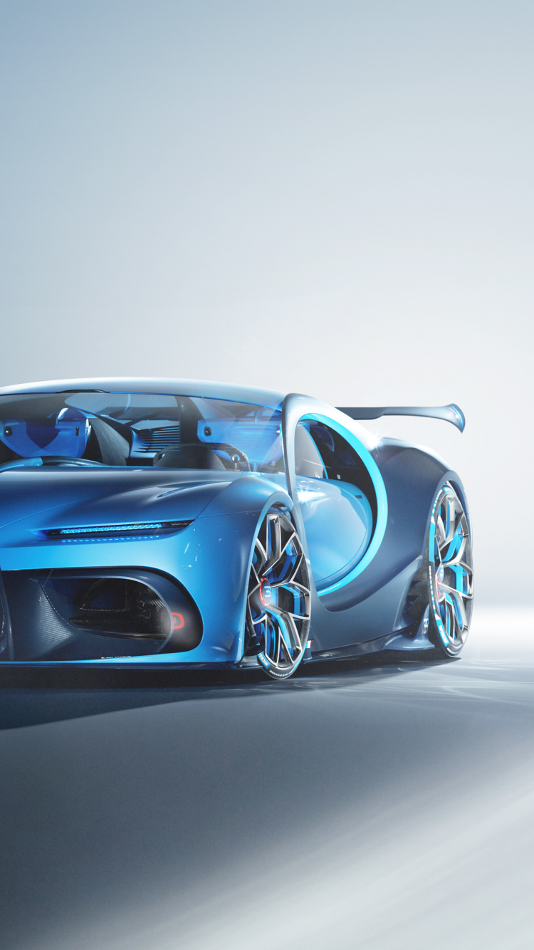 Обои авто, bugatti, Бугатти вейрон, спорткар, суперкар в разрешении 750x1334