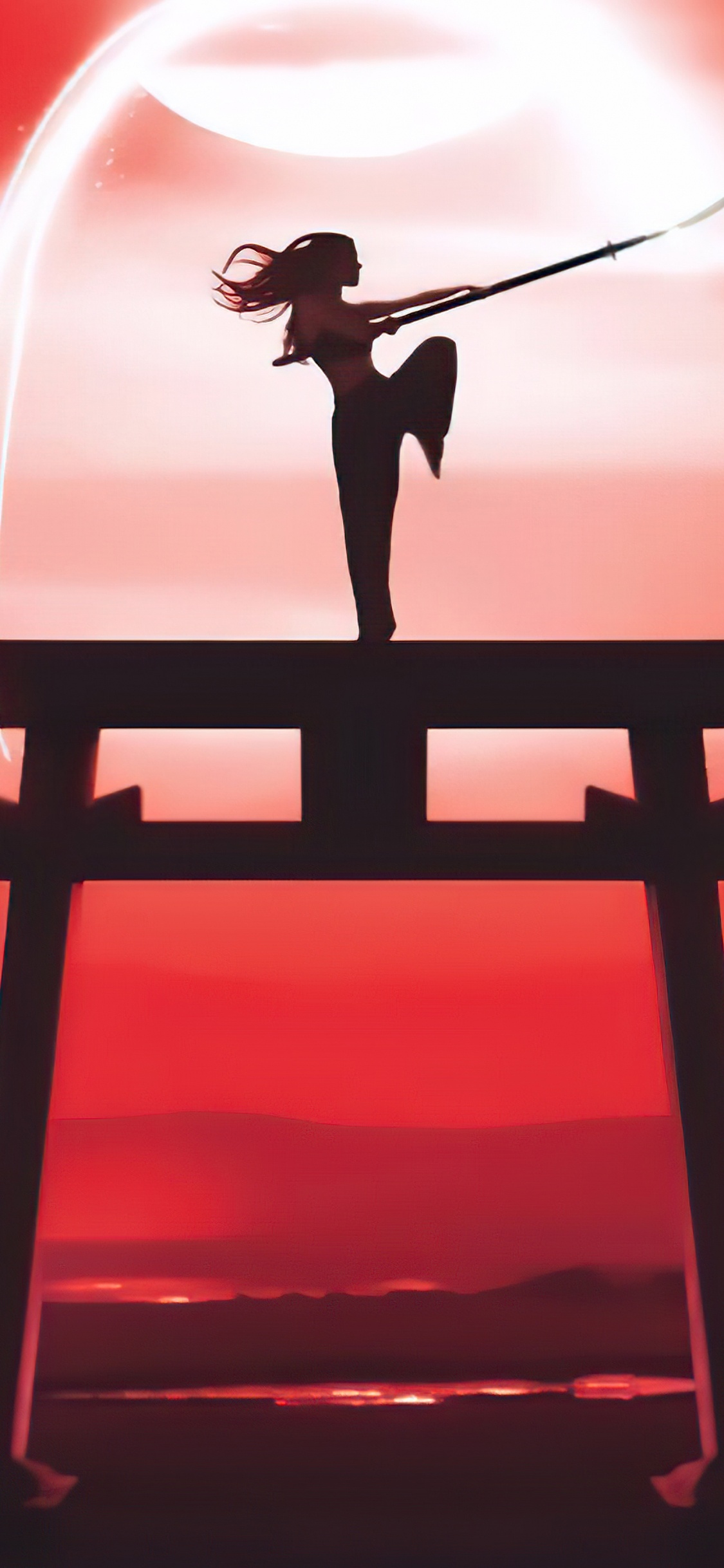 Обои восточные единоборства, боевое искусство, арт, смешанные боевые искусства, каратэ в разрешении 1125x2436