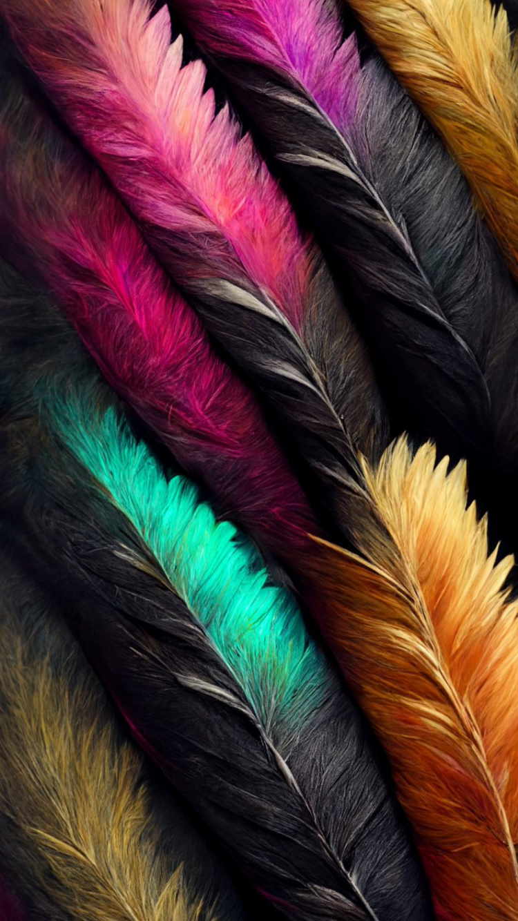 Обои смартфон, волосы, прическа, свет, пурпур в разрешении 750x1334