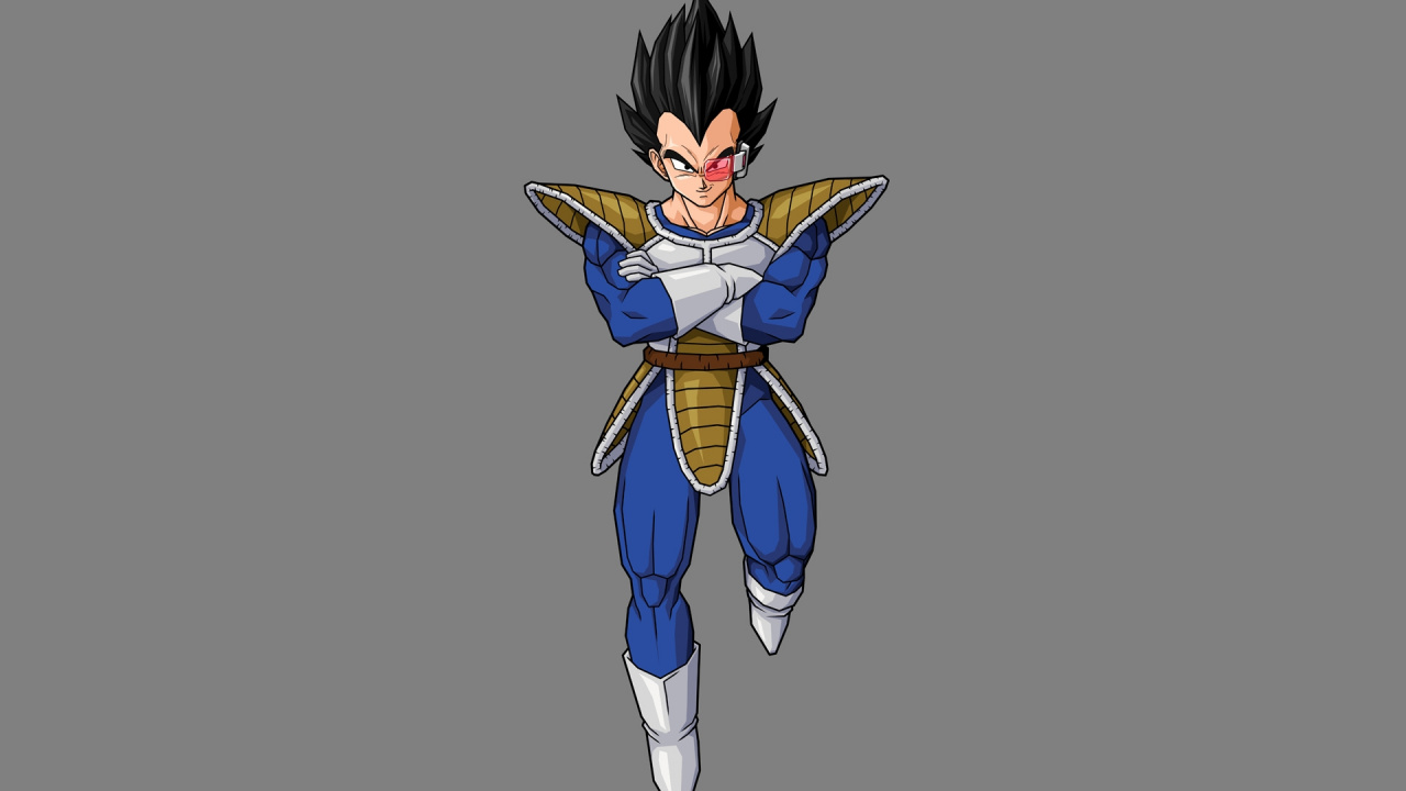 Обои вегета, гоку, Жемчуг дракона, дизайн костюма, Саян в разрешении 1280x720