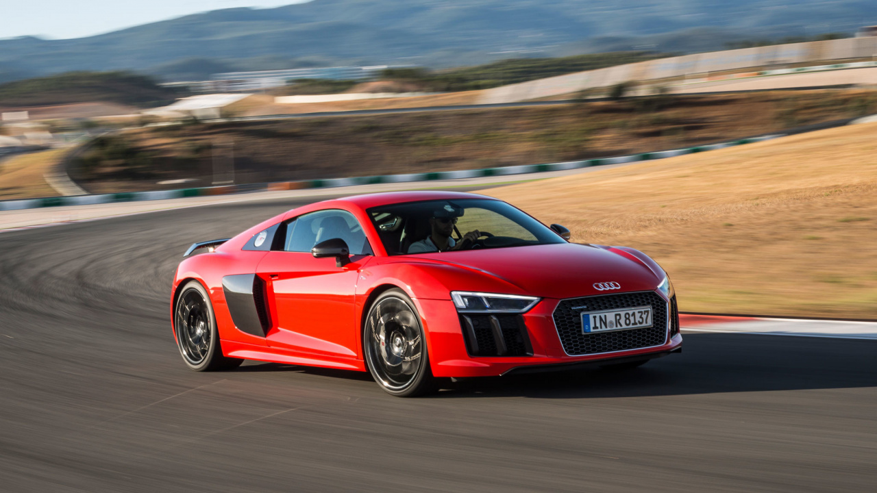 Обои audi r8, концерн Volkswagen, audi, авто, спорткар в разрешении 1280x720