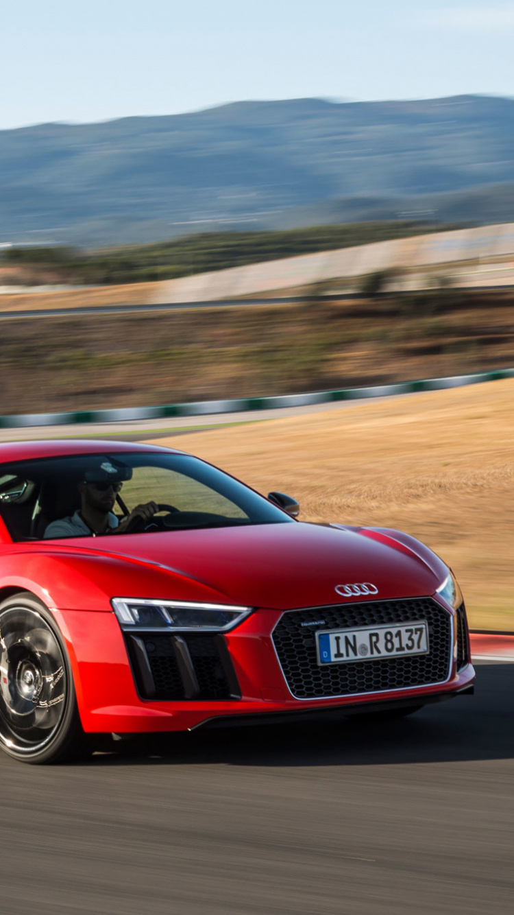 Обои audi r8, концерн Volkswagen, audi, авто, спорткар в разрешении 750x1334