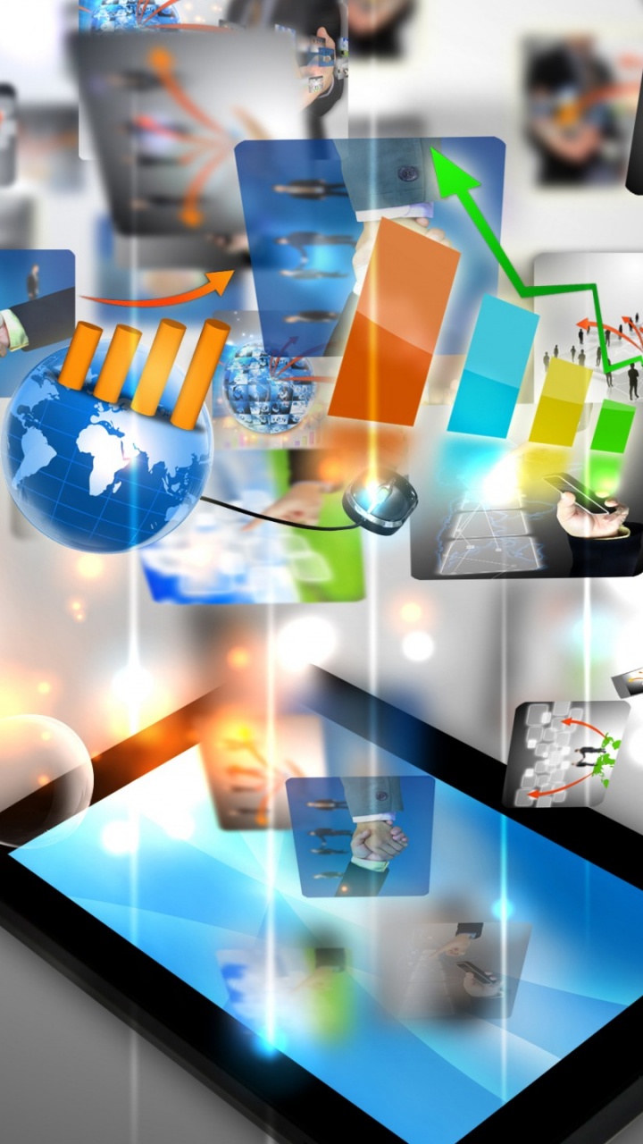 Обои электроника, технологии, организация, пресса, Информация в разрешении 720x1280