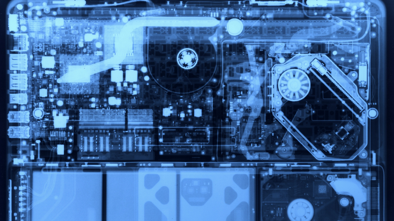 Обои macbook, электроника, технологии, материнская плата, электронное устройство в разрешении 1366x768