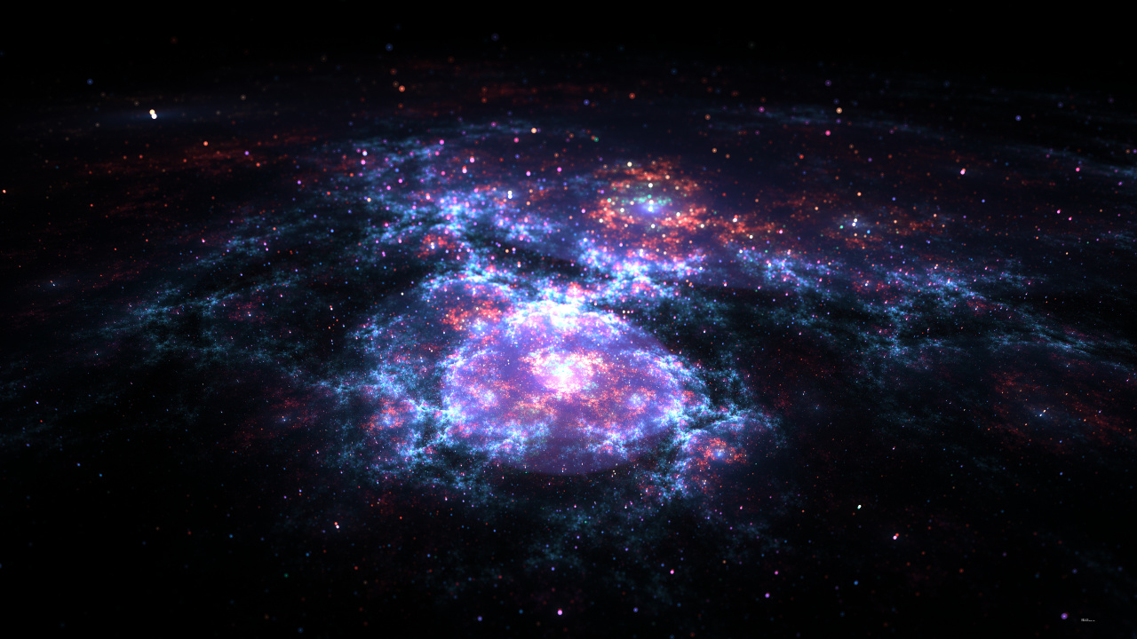 Обои космическое пространство, Галактика, атмосфера, астрономический объект, космос в разрешении 1280x720