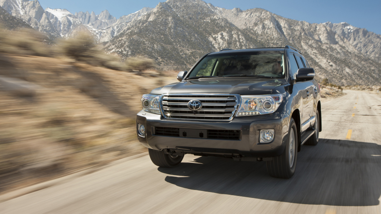 Обои Тойота Ленд Крузер, автомобильные шины, toyota, 2018 Тойота Ленд Крузер, Тойота Ленд Крузер Прадо в разрешении 1280x720