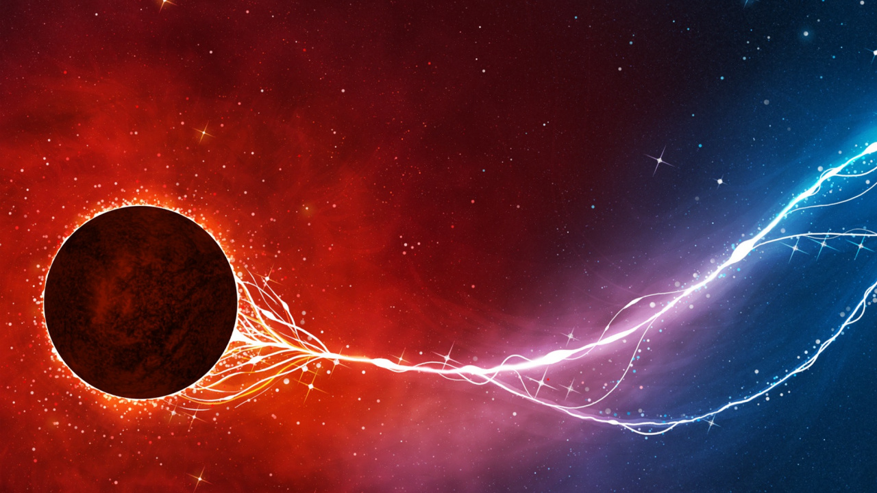 Обои атмосфера, космос, космическое пространство, пространство, туманность в разрешении 1280x720