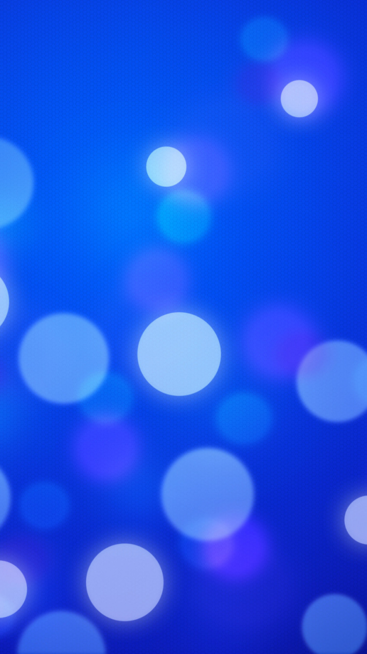 Обои круг, синий, Фиолетовый, пурпур, свет в разрешении 750x1334