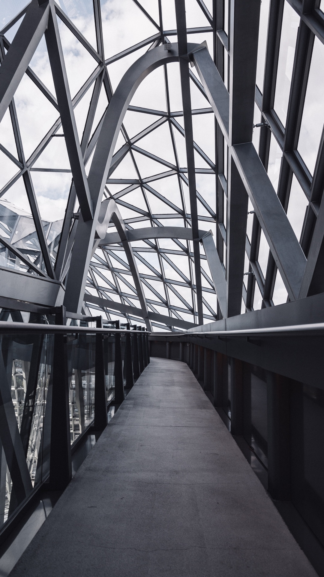 Обои Ферма, линия, воздушная линия, здание, симметрия в разрешении 1080x1920