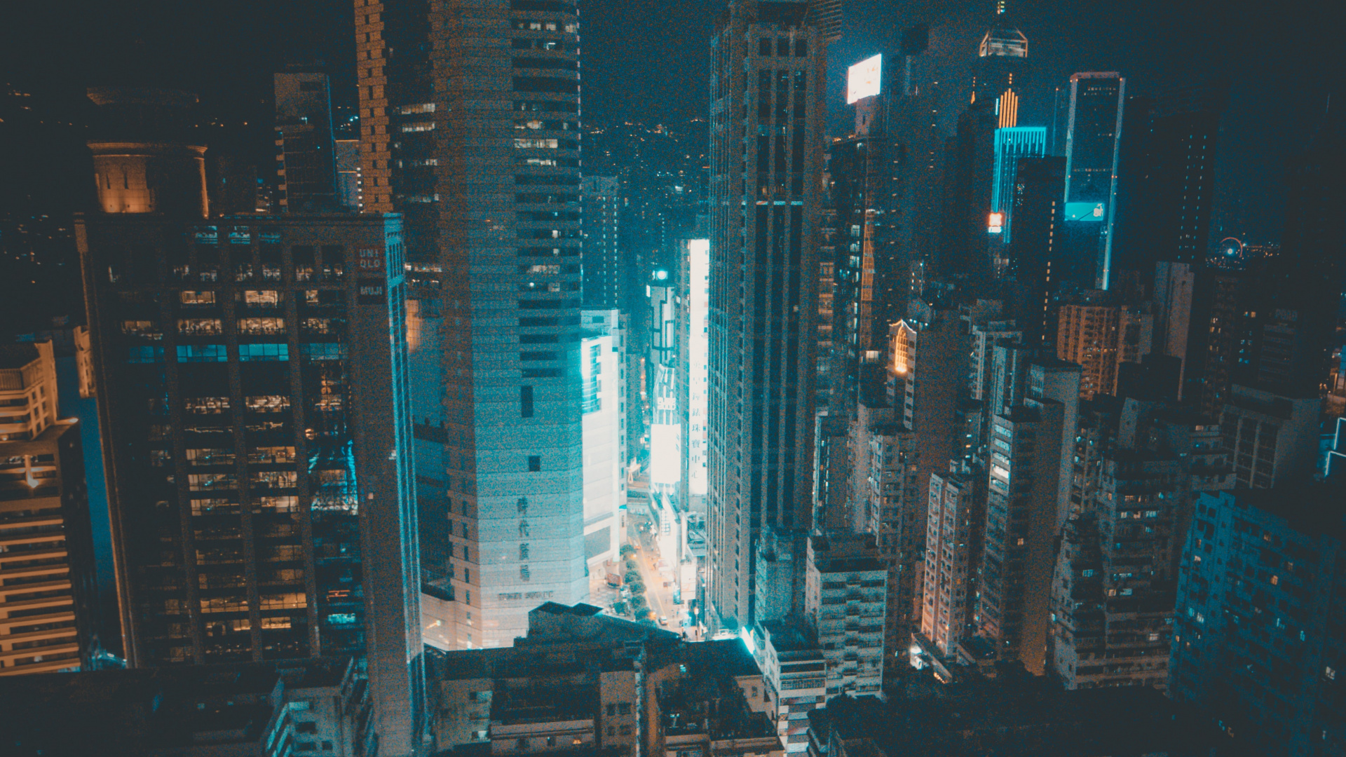 Обои городской пейзаж, архитектура, спотифай, дизайн, Шазам в разрешении 1920x1080