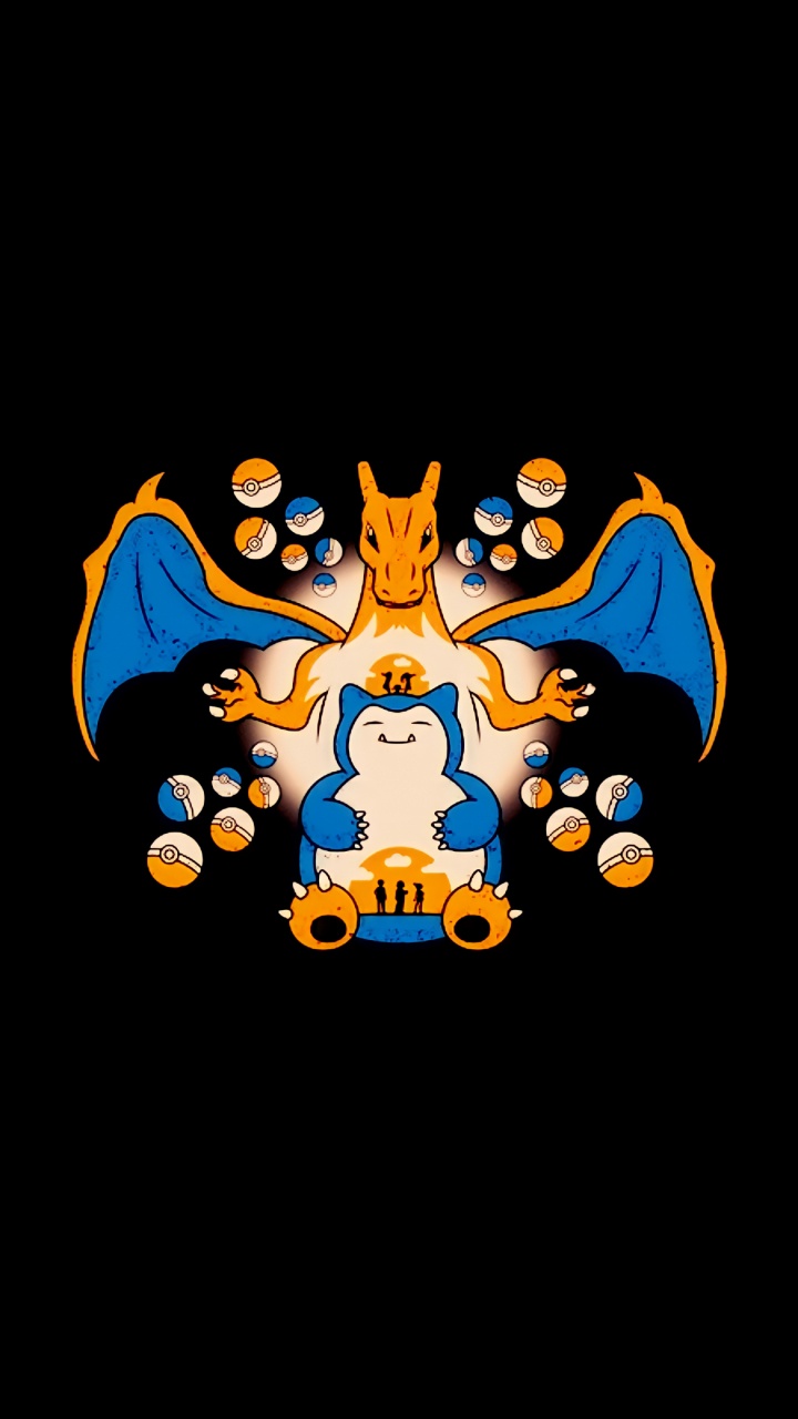 Обои иллюстрация, амолед, OPPO, мультфильм, анимация в разрешении 720x1280