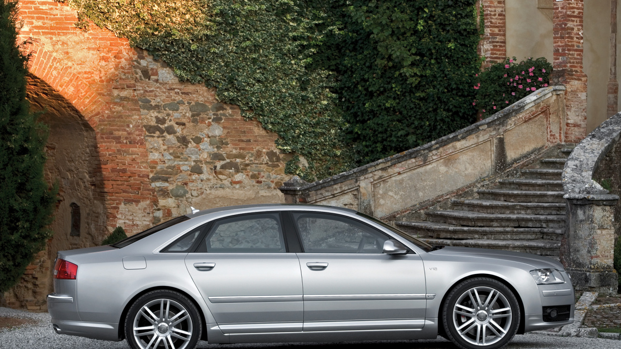 Обои Ауди s8, Ауди А8, 2007 Ауди С8, авто, audi в разрешении 1280x720
