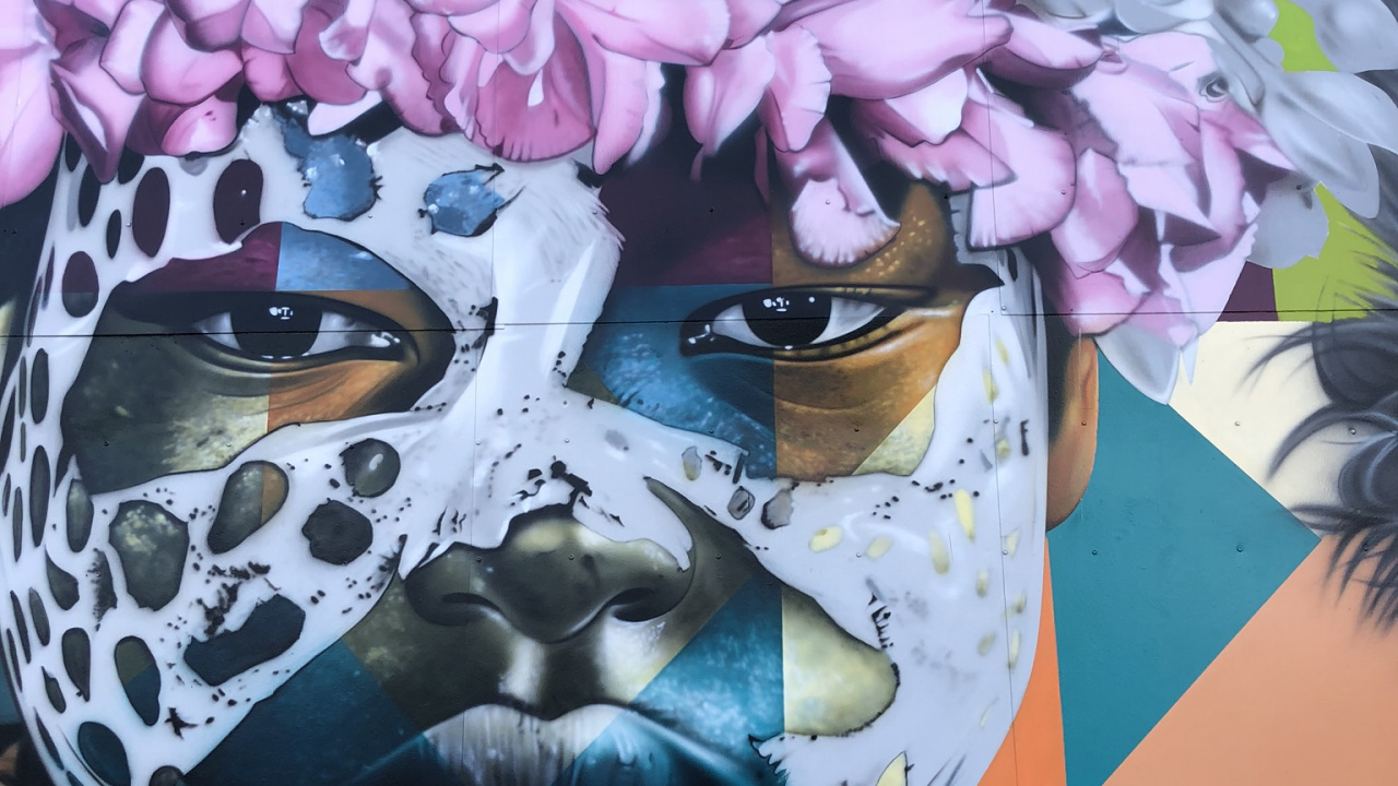 Обои Майами, уличное искусство майами, Wynwood Art District, Винвуд, уличное искусство в разрешении 1280x720