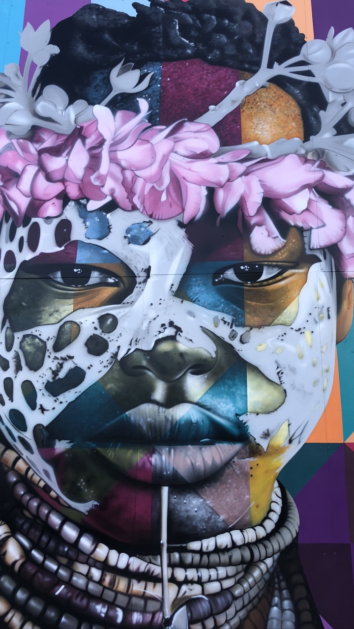 Обои Майами, уличное искусство майами, Wynwood Art District, Винвуд, уличное искусство в разрешении 720x1280