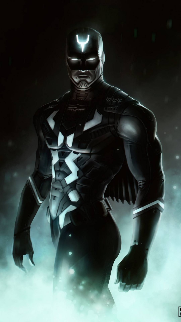 Обои Черный Болт, Халк, Моника Рамбо, Карнак, комиксы Марвел в разрешении 720x1280