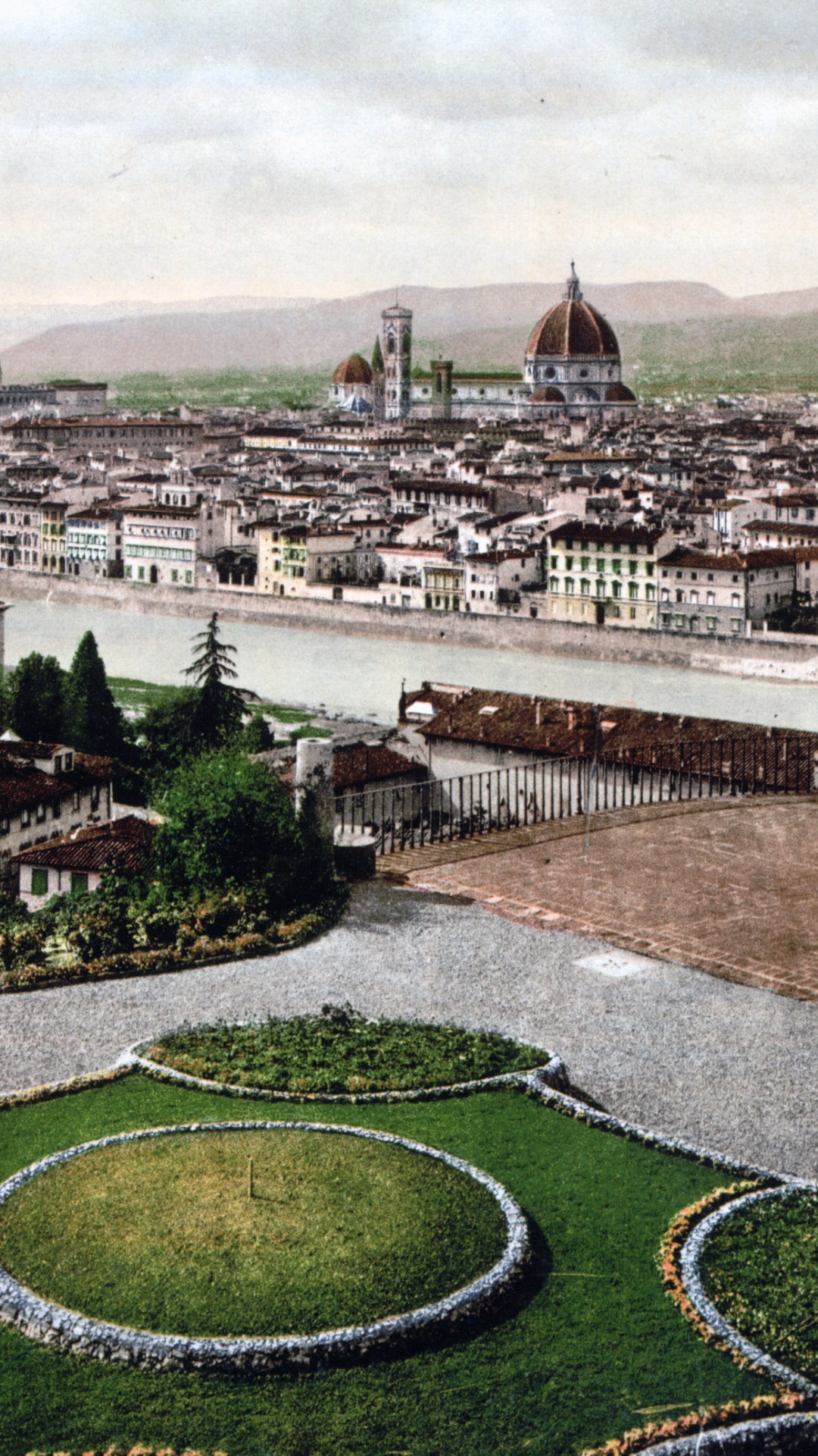 Обои Флоренция, город, пригород, Биография Автобиография, деревня в разрешении 1080x1920