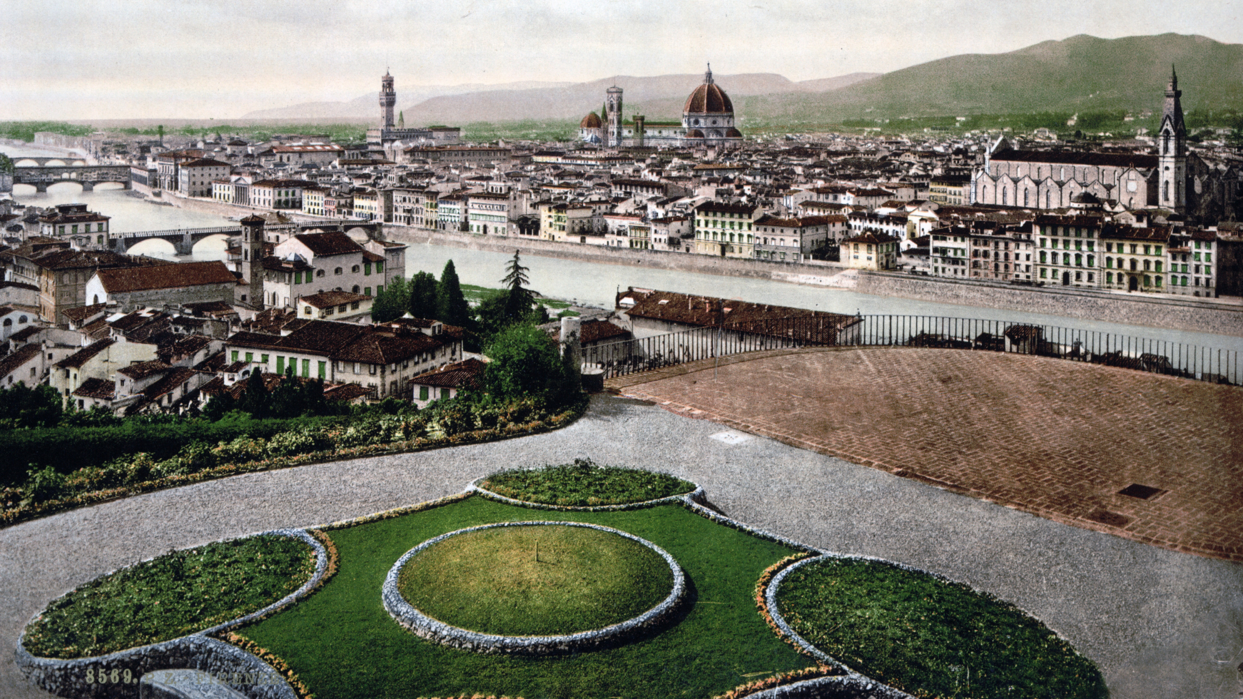 Обои Флоренция, город, пригород, Биография Автобиография, деревня в разрешении 2560x1440