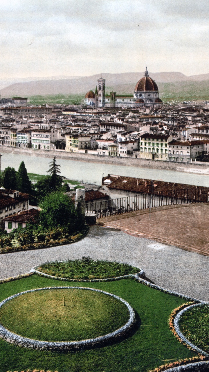 Обои Флоренция, город, пригород, Биография Автобиография, деревня в разрешении 720x1280