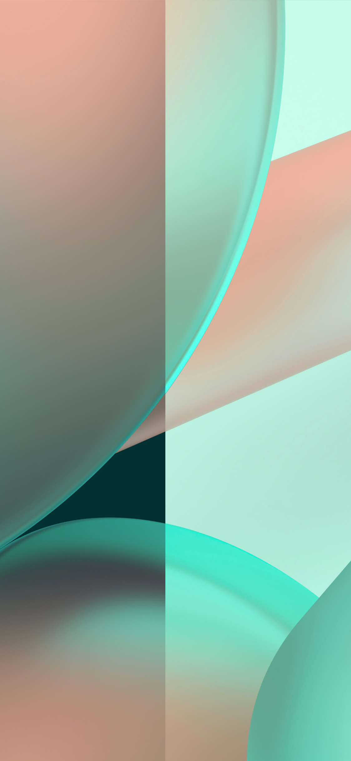 Обои apple, iPhone, iOS 14, iOS 14 DUAL, яблоко в разрешении 1125x2436