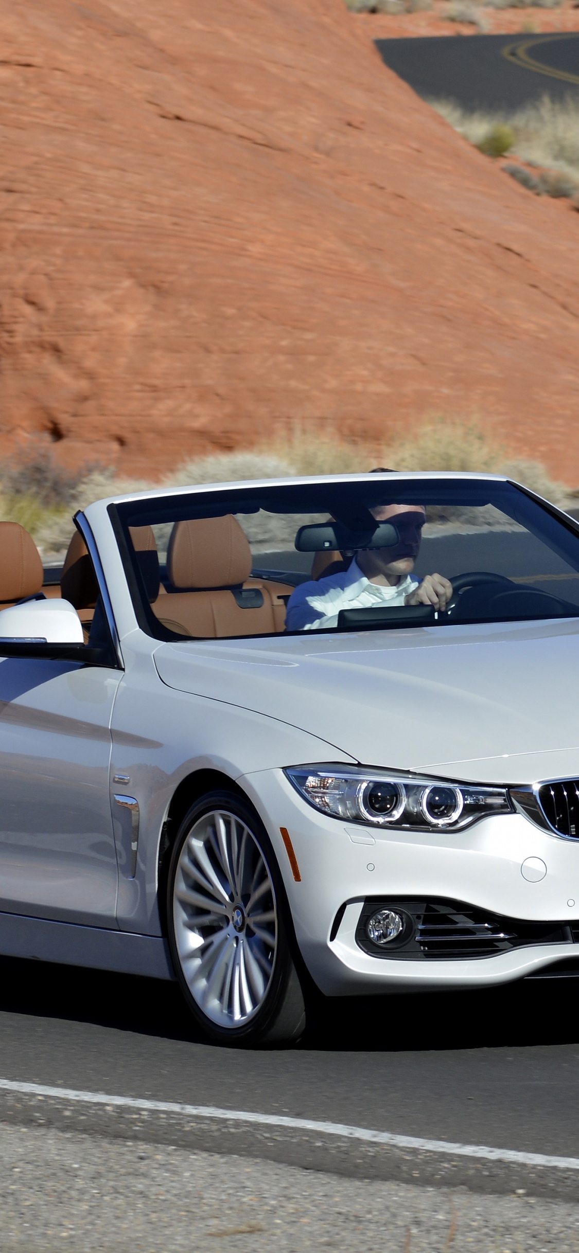 Обои БМВ 435i Кабриолет 2014, bmw, авто, bmw 3 серии, Кабриолет в разрешении 1125x2436