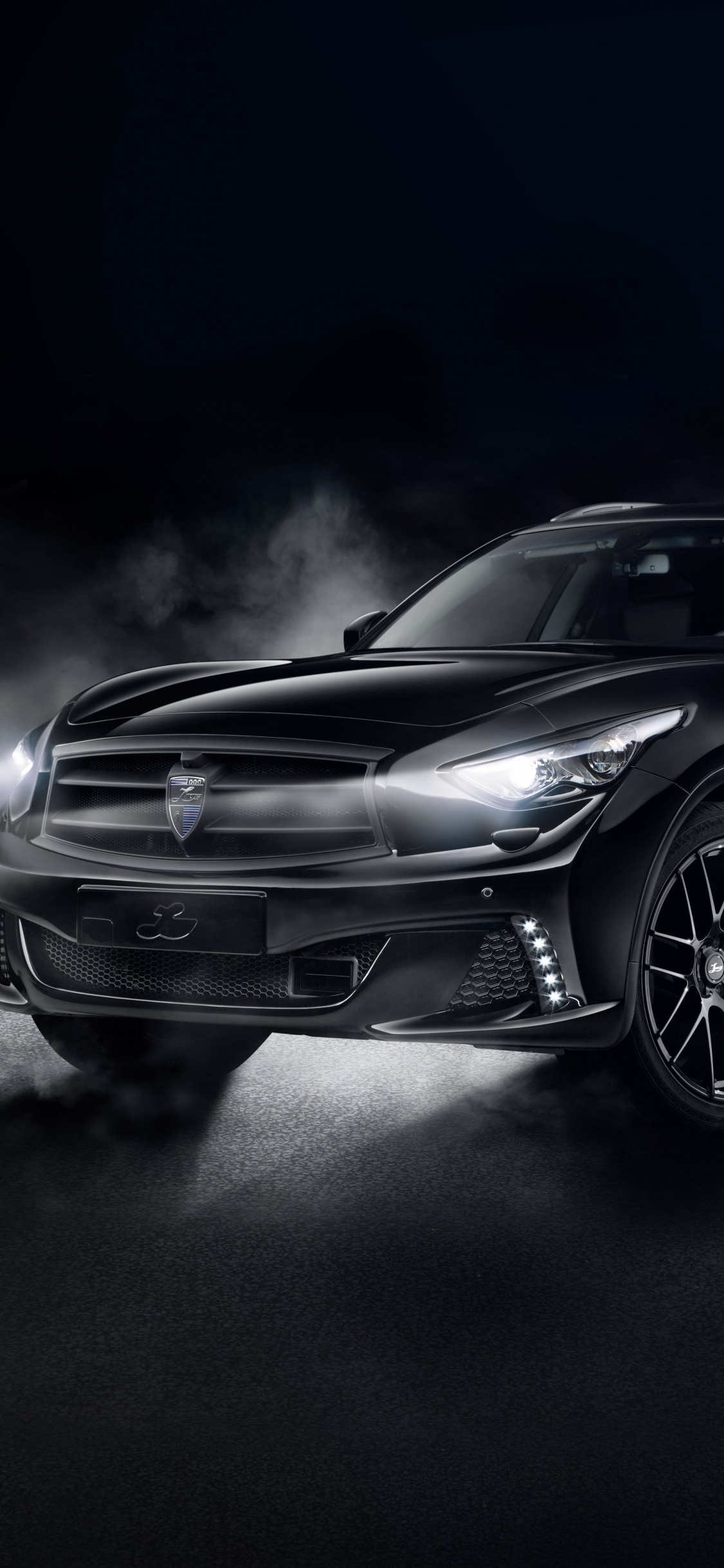 Обои Infiniti, Инфинити и QX70, авто, Литые диски, обод в разрешении 1125x2436