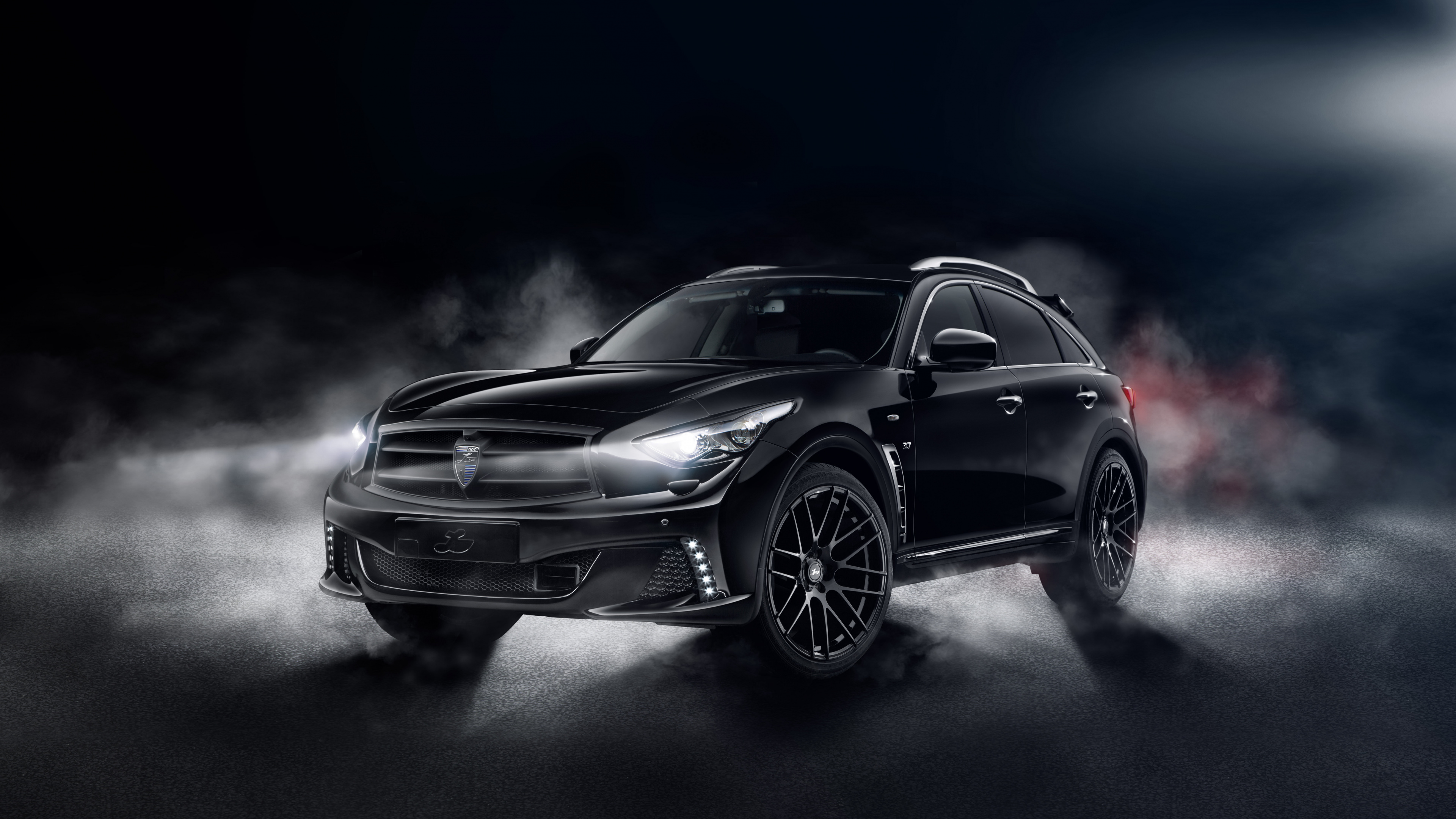 Обои Infiniti, Инфинити и QX70, авто, Литые диски, обод в разрешении 3840x2160