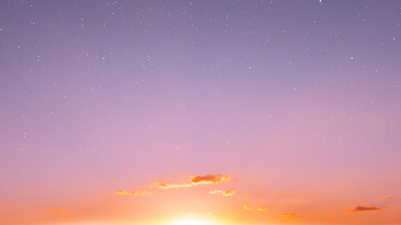 Обои облако, атмосфера, экорегион, свет, послесвечение в разрешении 1280x720