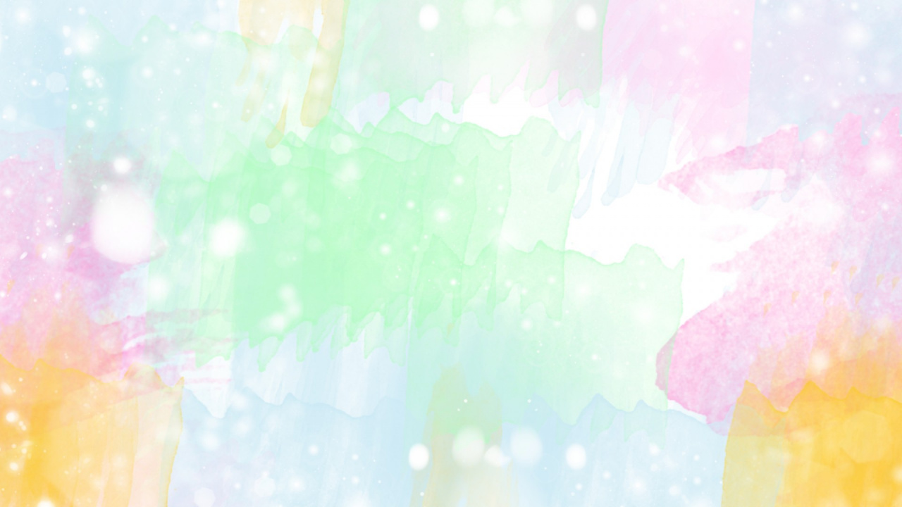 Обои акварельная живопись, пастель, розовый, желтый, свет в разрешении 1280x720