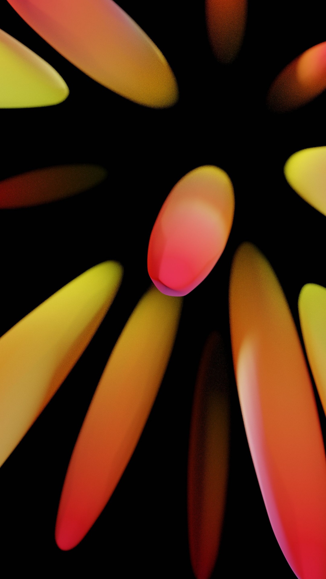 Обои крупный план, Апельсин, лепесток, палец, материальное свойство в разрешении 1080x1920