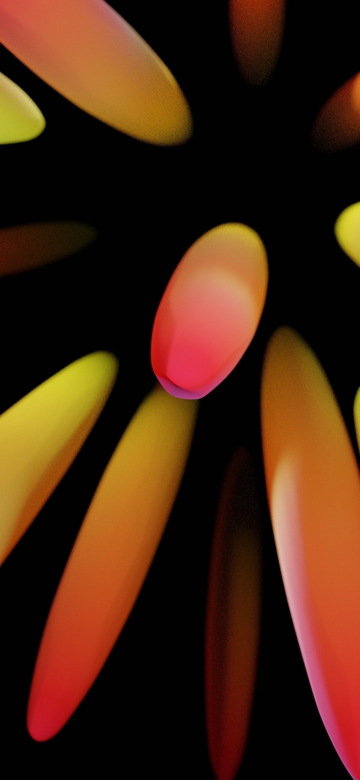 Обои крупный план, Апельсин, лепесток, палец, материальное свойство в разрешении 1242x2688