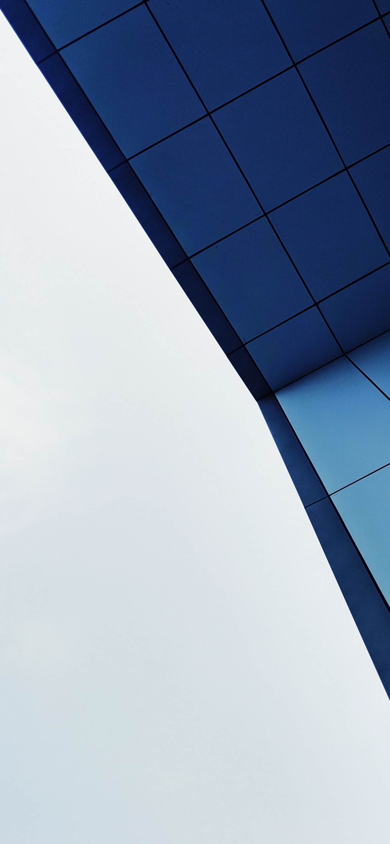 Обои угол, геометрия, прямоугольник, облако, параллель в разрешении 1242x2688