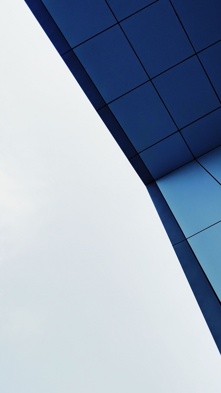 Обои угол, геометрия, прямоугольник, облако, параллель в разрешении 750x1334