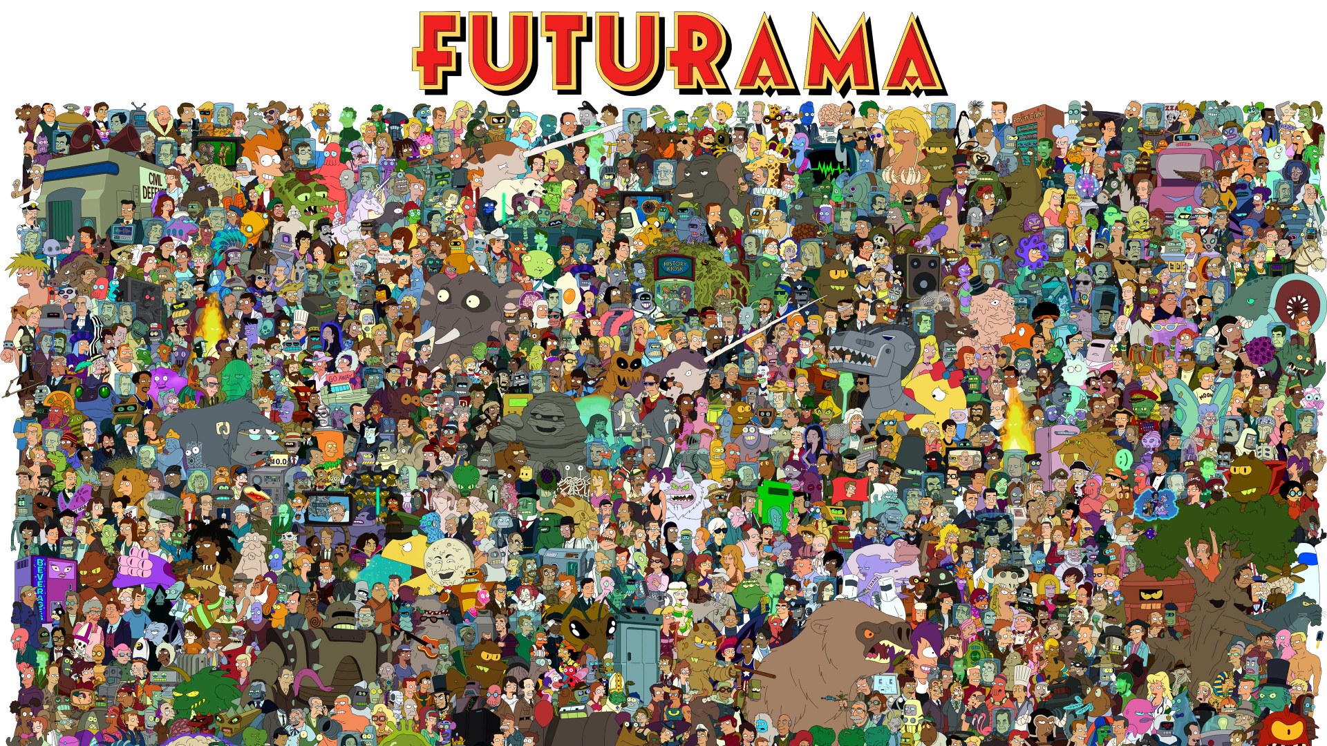 Обои клещи, характер, толпа, фестиваль, телевидение в разрешении 1920x1080