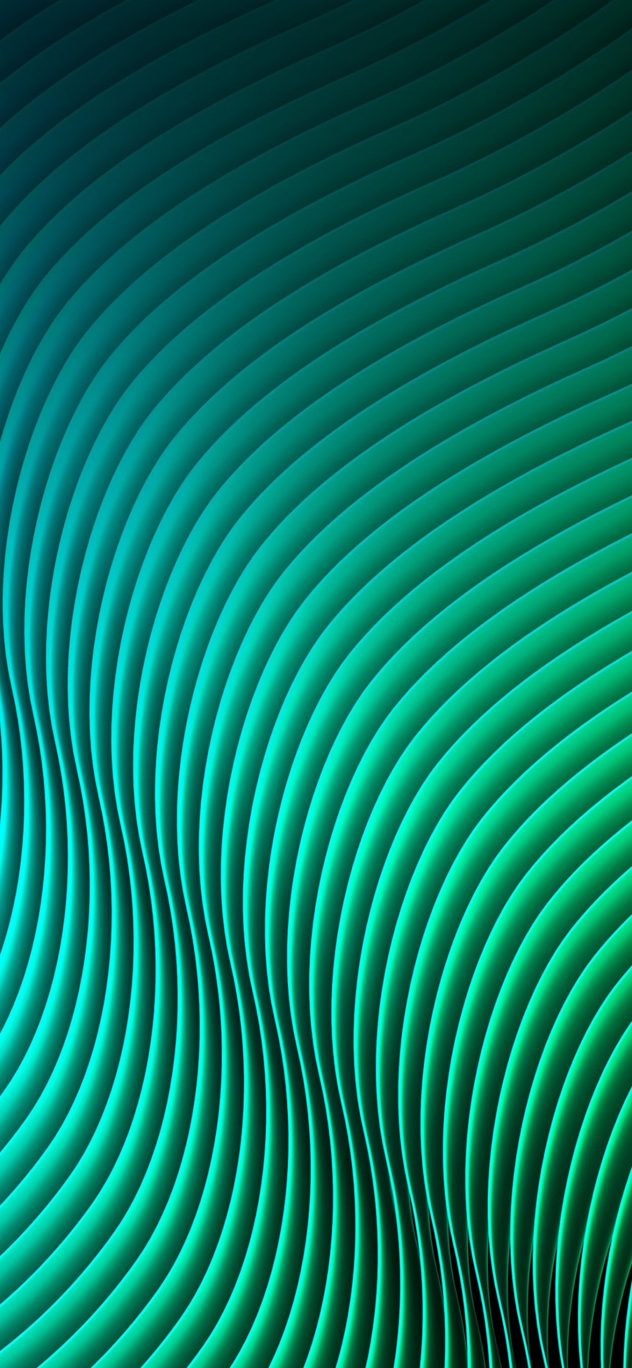 Обои LG, LG V30, смартфон, синий, зеленый в разрешении 1242x2688