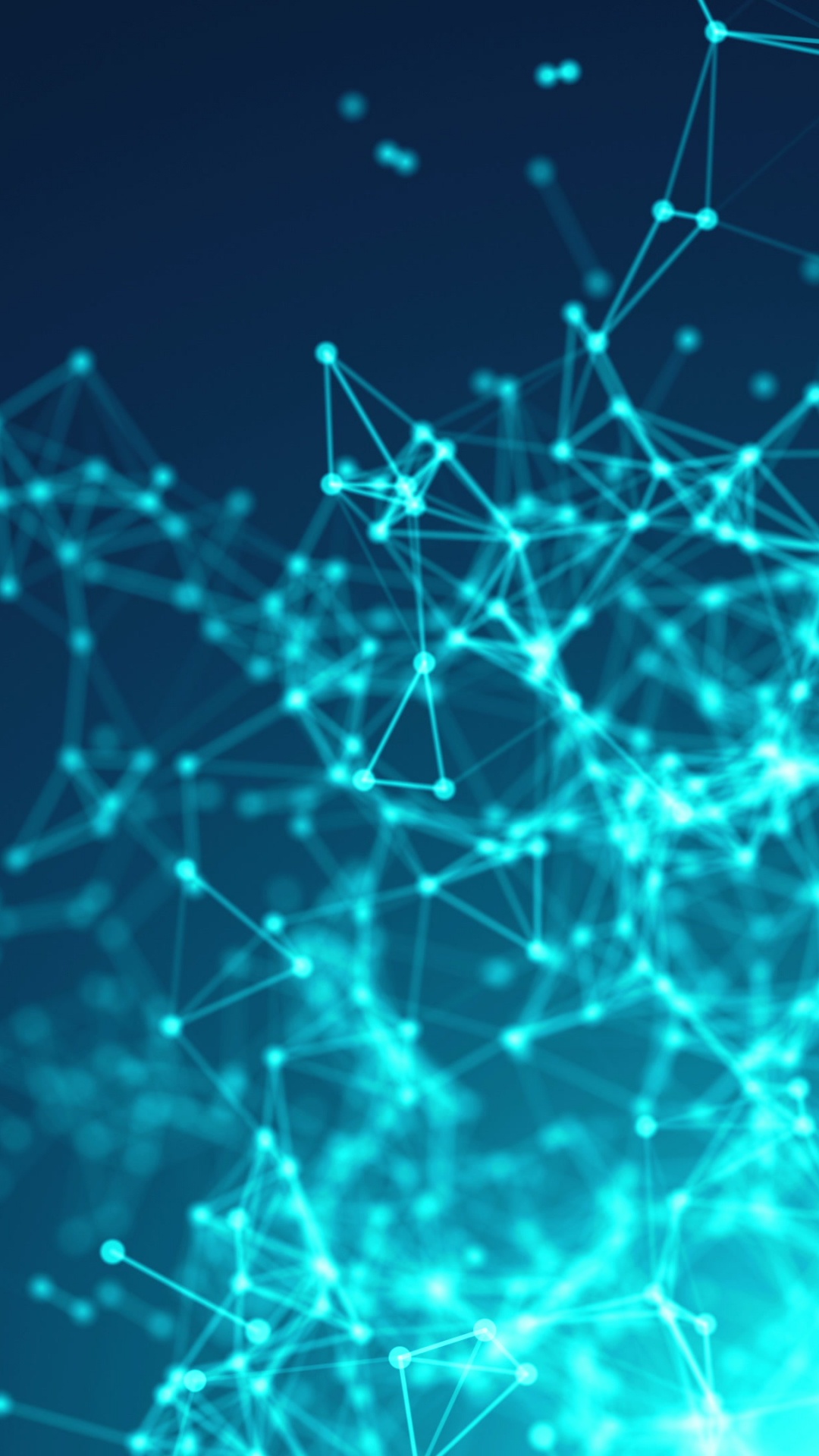 Обои синий, линия, вода, атмосфера, технологии в разрешении 1080x1920