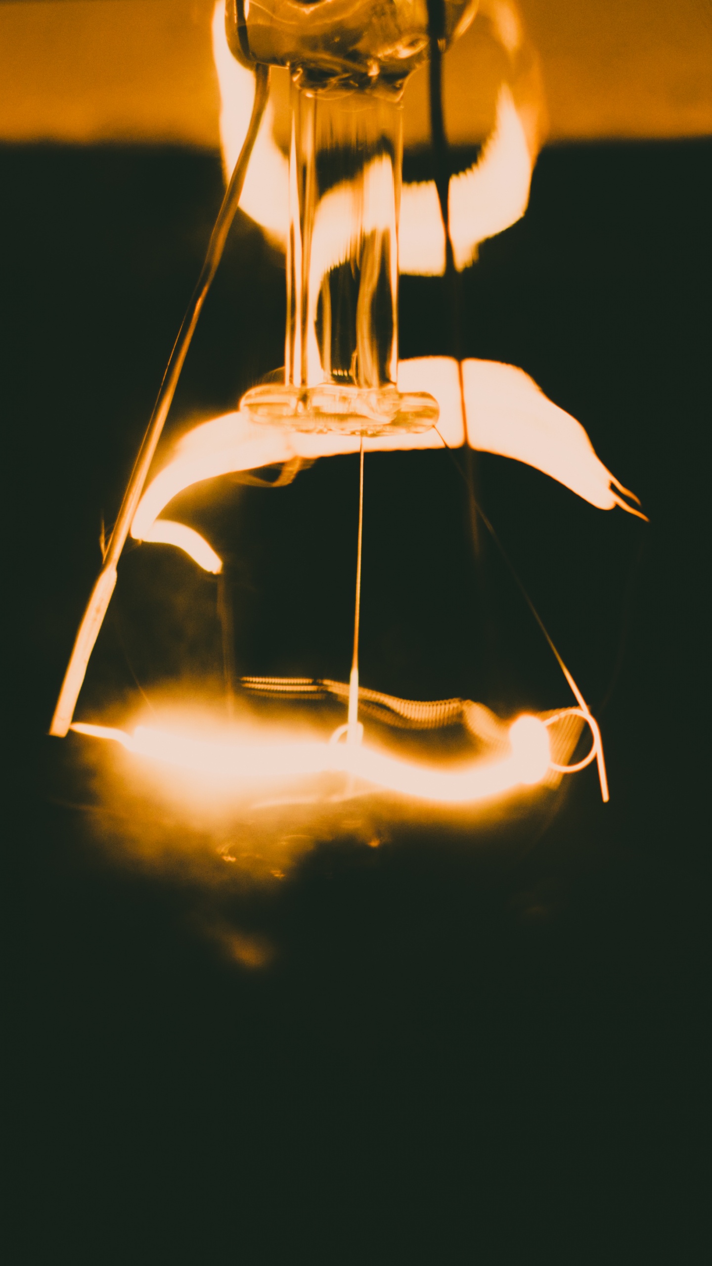 Обои Лампа накаливания, свет, электрическое освещение, осветительная арматура, тепло в разрешении 1440x2560