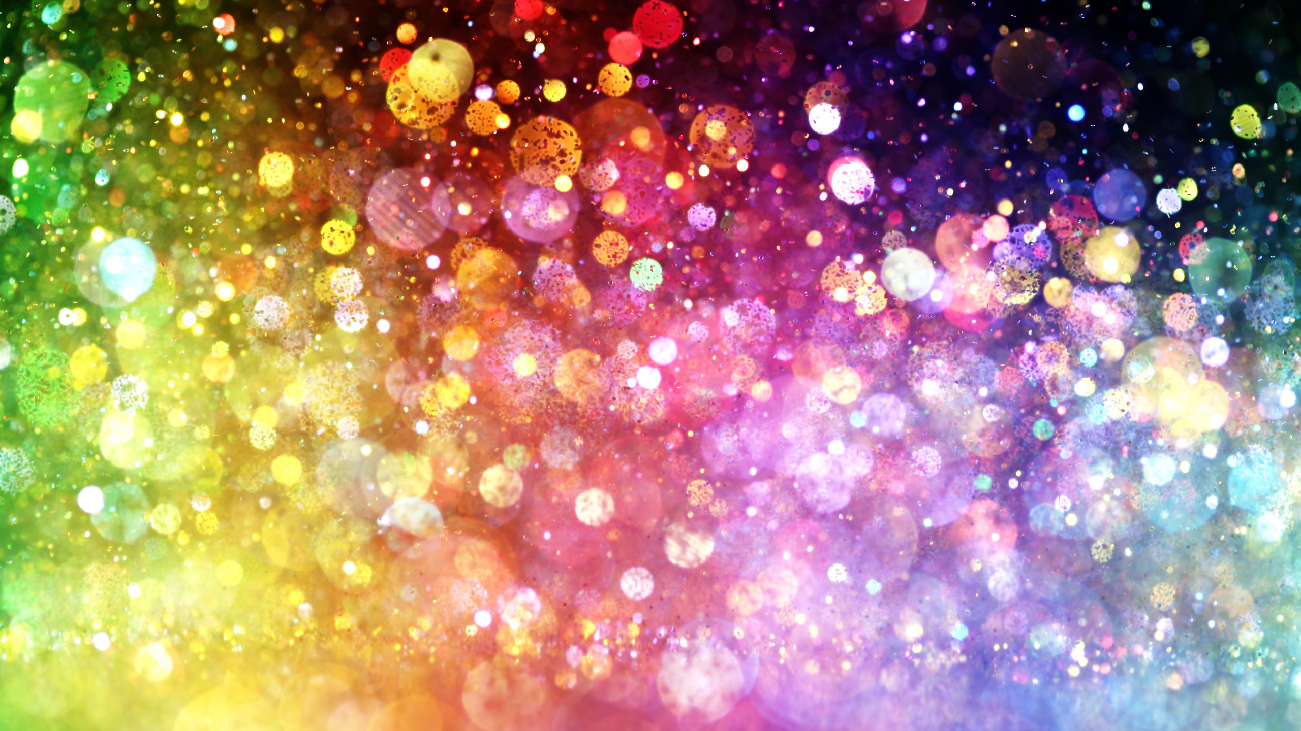 Обои Радуга, цвет, свет, космос, небо в разрешении 2560x1440