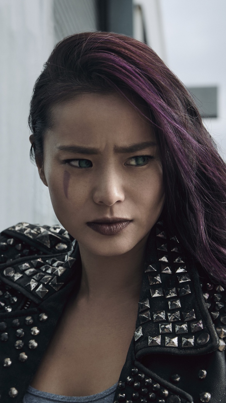 Обои Джеми Чунг, одаренность, мгновение, Одаренных - Сезон 2, волосы в разрешении 720x1280