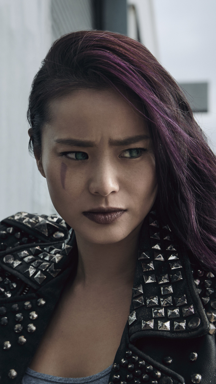 Обои Джеми Чунг, одаренность, мгновение, Одаренных - Сезон 2, волосы в разрешении 750x1334