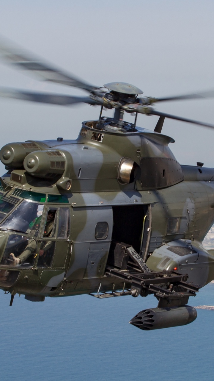 Обои винтокрылая машина, вертолет, самолеты, авиация, военный вертолет в разрешении 720x1280