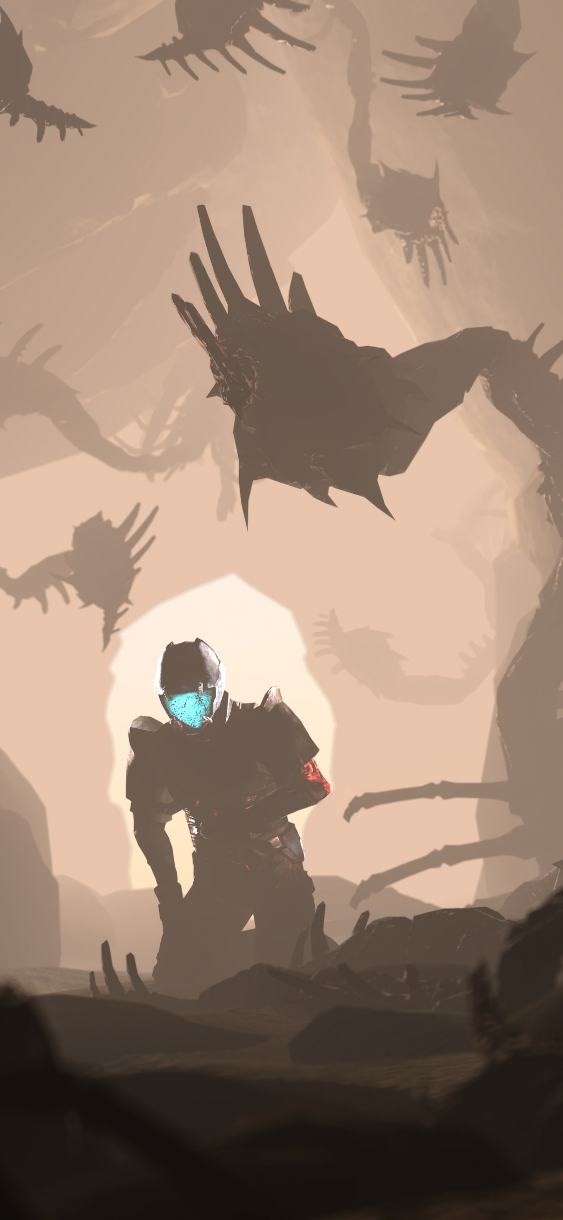 Обои визуальное искусство, эскиз, фикция, анимация, рисование в разрешении 1125x2436