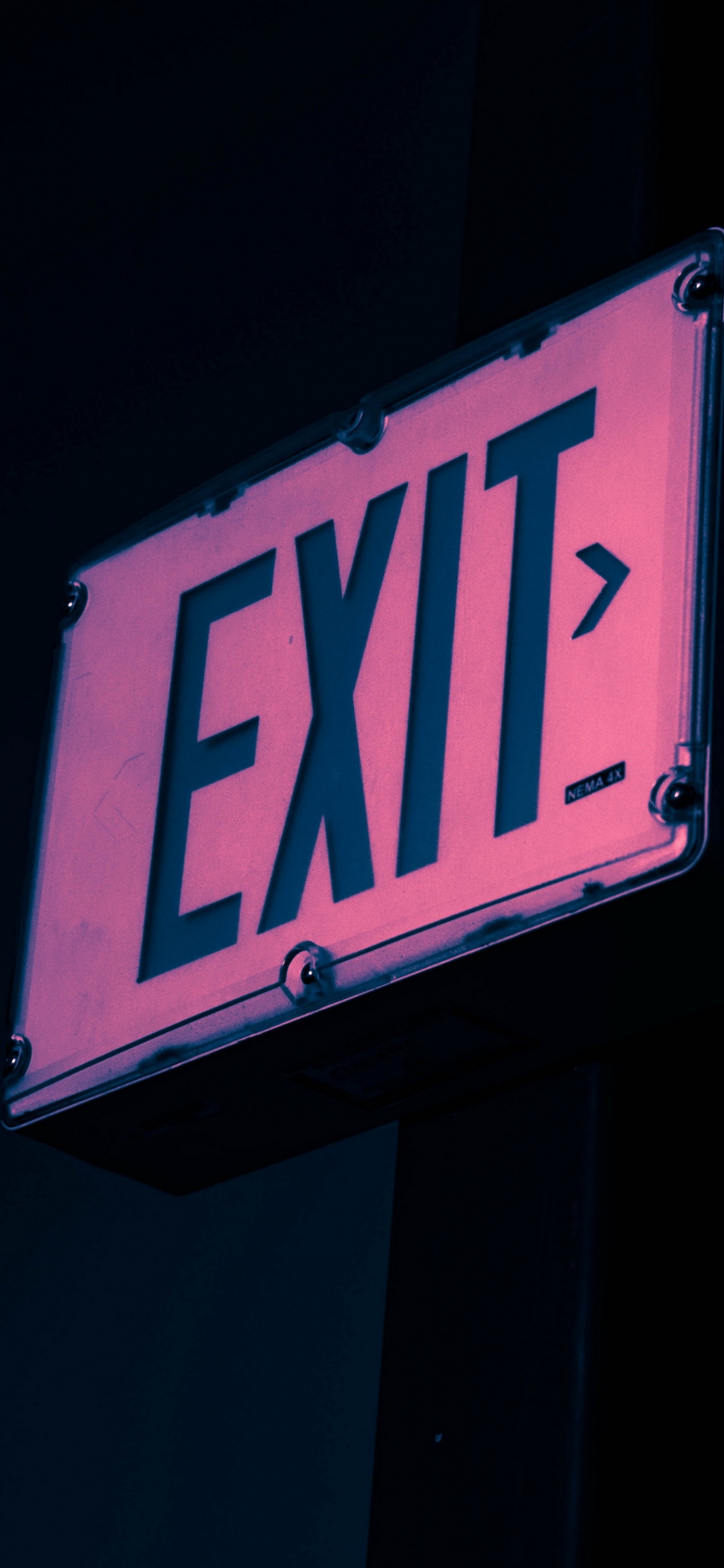 Обои неон, неоновая вывеска, прямоугольник, газ, электрик в разрешении 1125x2436