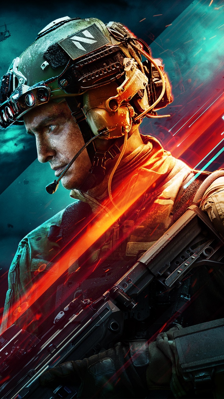 Обои поле битвы 2042, xbox one, кости, electronic arts, шутер в разрешении 720x1280