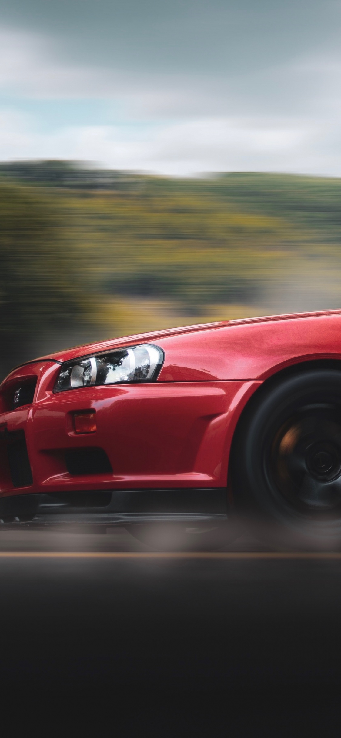 Обои авто, спорткар, Ниссан, суперкар, Пятидесятница Ферия в разрешении 1125x2436