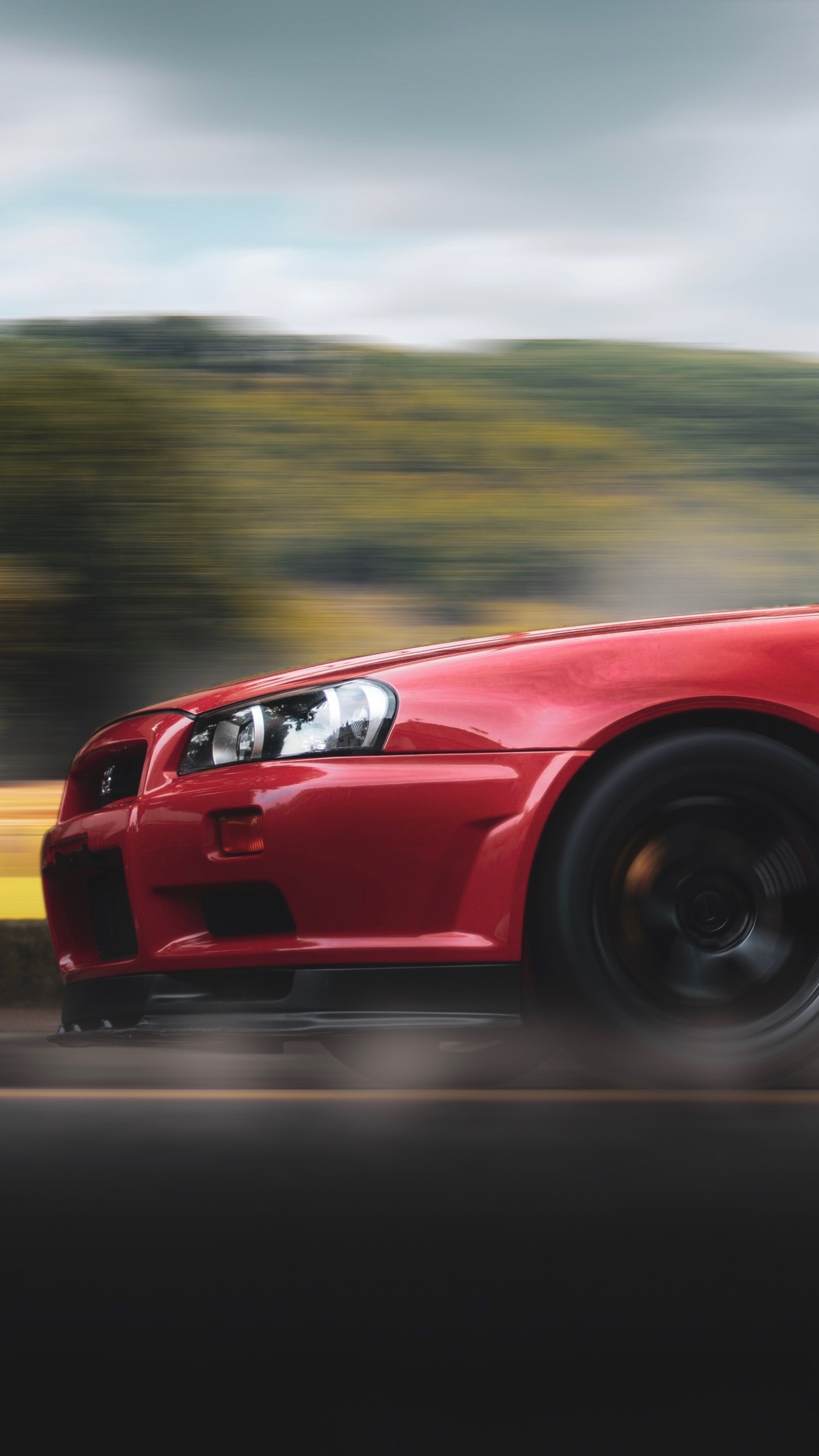 Обои авто, спорткар, Ниссан, суперкар, Пятидесятница Ферия в разрешении 1440x2560