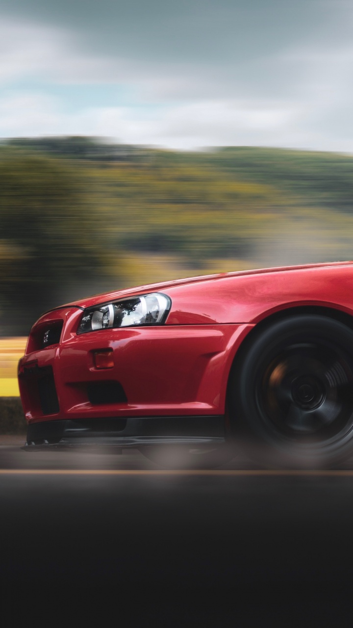 Обои авто, спорткар, Ниссан, суперкар, Пятидесятница Ферия в разрешении 720x1280