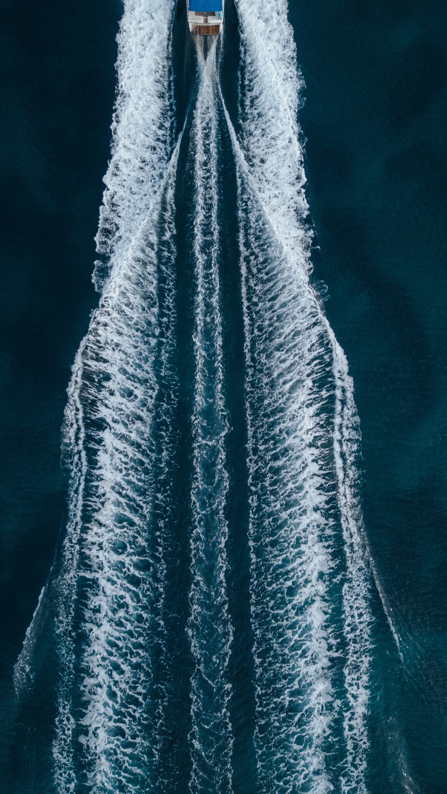 Обои яхта, синий, вода, зеленый, бирюза в разрешении 1440x2560